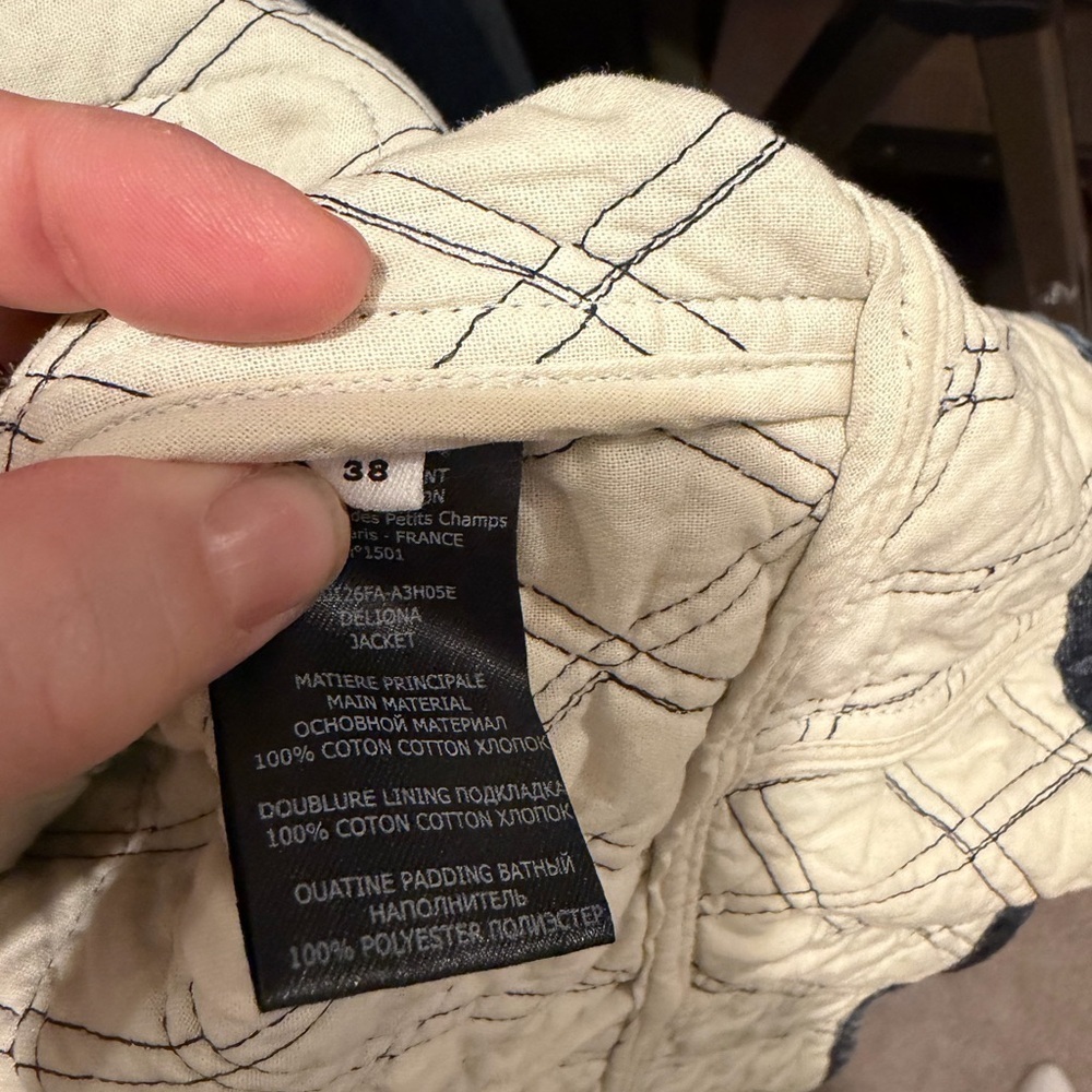 Isabel Marant Denim Quilted Jean Jacket - Picture 5 of 10
